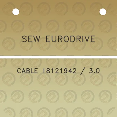 sew-eurodrive-cable-18121942-30