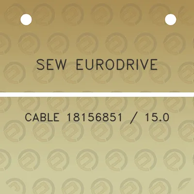 sew-eurodrive-cable-18156851-150