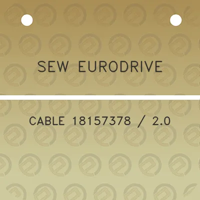 sew-eurodrive-cable-18157378-20