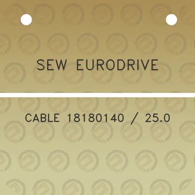 sew-eurodrive-cable-18180140-250