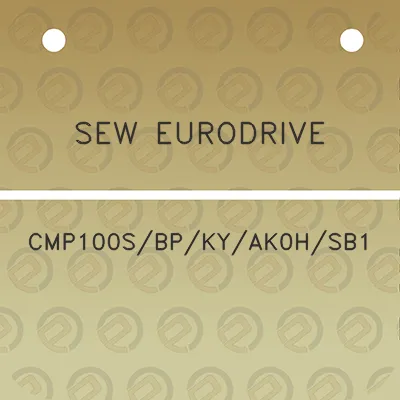 sew-eurodrive-cmp100sbpkyak0hsb1