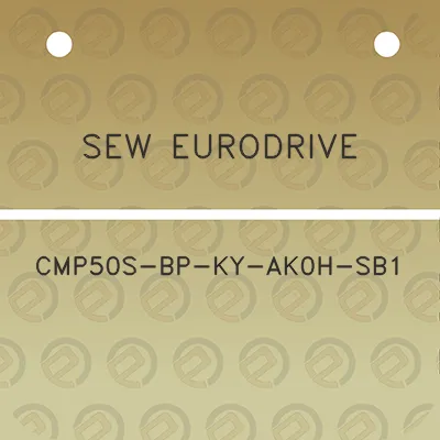 sew-eurodrive-cmp50s-bp-ky-ak0h-sb1