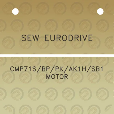 sew-eurodrive-cmp71sbppkak1hsb1-motor