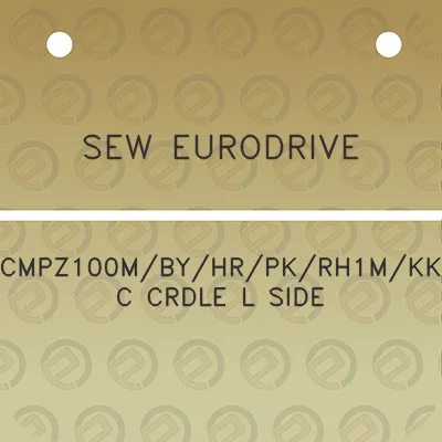 sew-eurodrive-cmpz100mbyhrpkrh1mkk-c-crdle-l-side