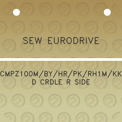 sew-eurodrive-cmpz100mbyhrpkrh1mkk-d-crdle-r-side