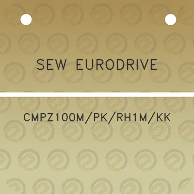 sew-eurodrive-cmpz100mpkrh1mkk