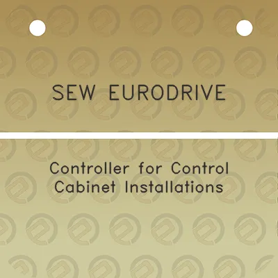 sew-eurodrive-controller-for-control-cabinet-installations