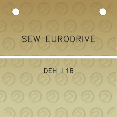 sew-eurodrive-deh-11b