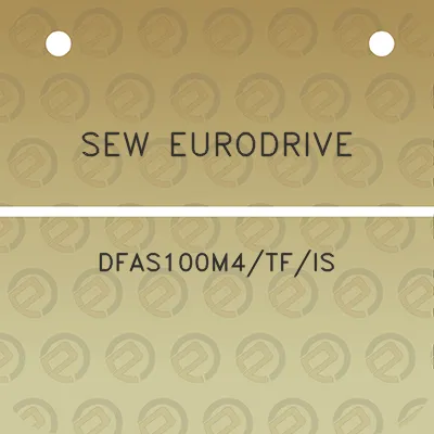 sew-eurodrive-dfas100m4tfis