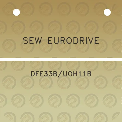 sew-eurodrive-dfe33buoh11b