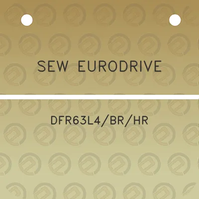 sew-eurodrive-dfr63l4brhr