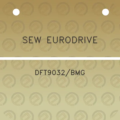 sew-eurodrive-dft9032bmg