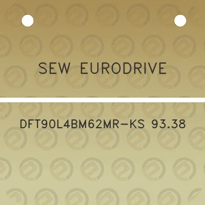 sew-eurodrive-dft90l4bm62mr-ks-9338