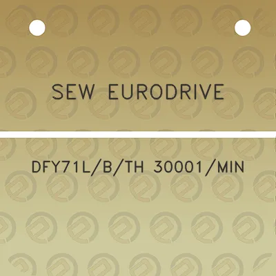 sew-eurodrive-dfy71lbth-30001min