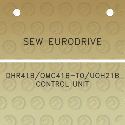 sew-eurodrive-dhr41bomc41b-t0uoh21b-control-unit