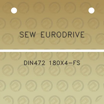 sew-eurodrive-din472-180x4-fs