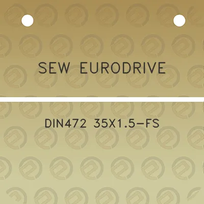 sew-eurodrive-din472-35x15-fs