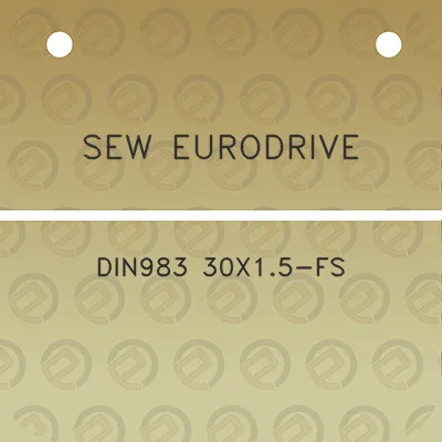 sew-eurodrive-din983-30x15-fs