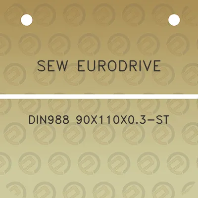 sew-eurodrive-din988-90x110x03-st