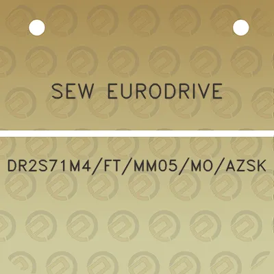 sew-eurodrive-dr2s71m4ftmm05moazsk