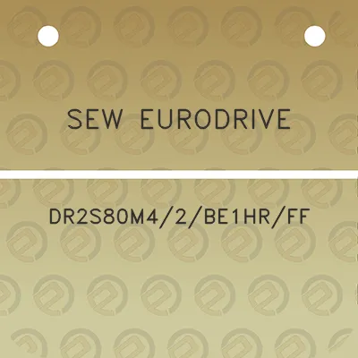 sew-eurodrive-dr2s80m42be1hrff