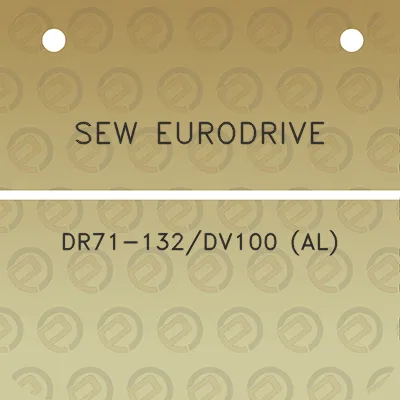 sew-eurodrive-dr71-132dv100-al