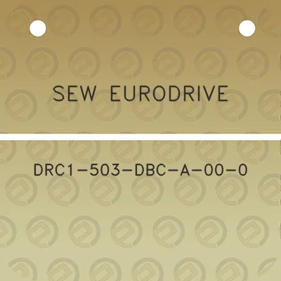 sew-eurodrive-drc1-503-dbc-a-00-0