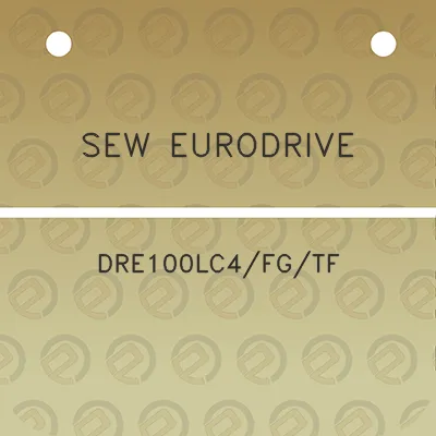 sew-eurodrive-dre100lc4fgtf