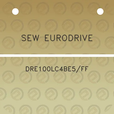 sew-eurodrive-dre100lc4be5ff