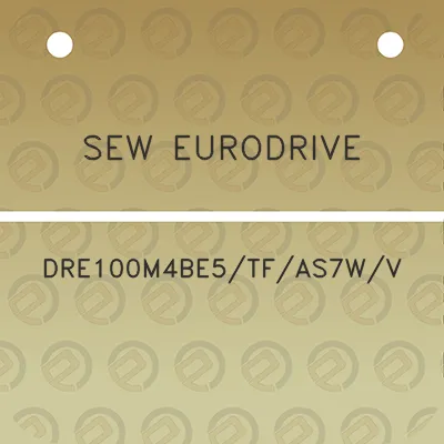 sew-eurodrive-dre100m4be5tfas7wv