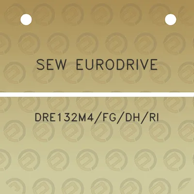 sew-eurodrive-dre132m4fgdhri