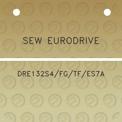 sew-eurodrive-dre132s4fgtfes7a