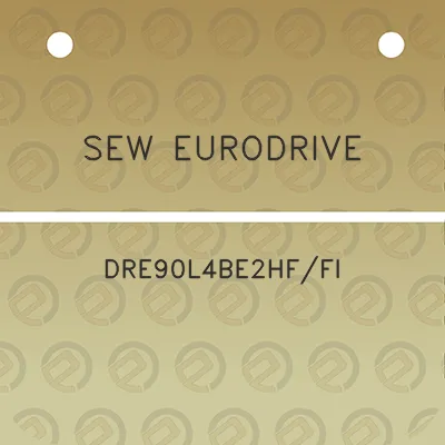 sew-eurodrive-dre90l4be2hffi