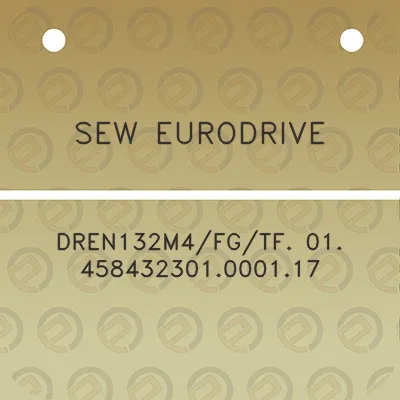 sew-eurodrive-dren132m4fgtf-01-458432301000117