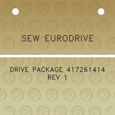 sew-eurodrive-drive-package-417261414-rev-1