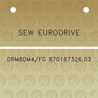 sew-eurodrive-drm80m4fg-87018732603