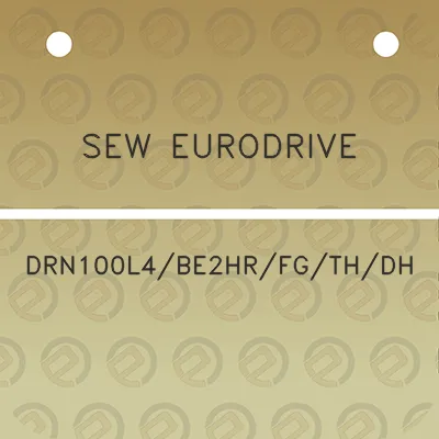 sew-eurodrive-drn100l4be2hrfgthdh