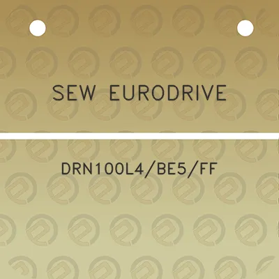 sew-eurodrive-drn100l4be5ff