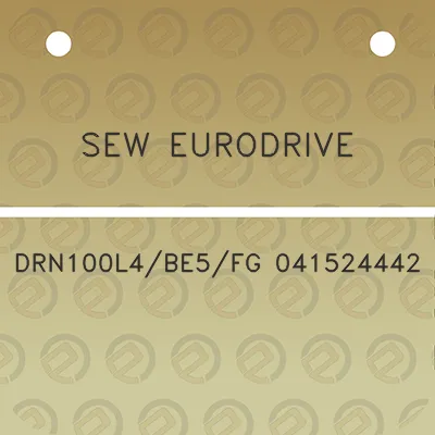 sew-eurodrive-drn100l4be5fg-041524442