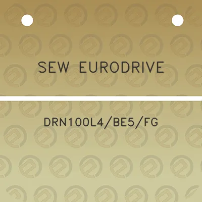 sew-eurodrive-drn100l4be5fg