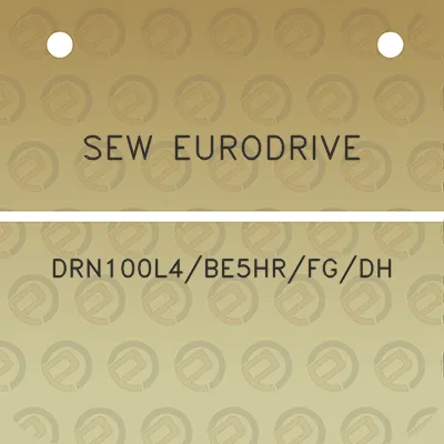 sew-eurodrive-drn100l4be5hrfgdh