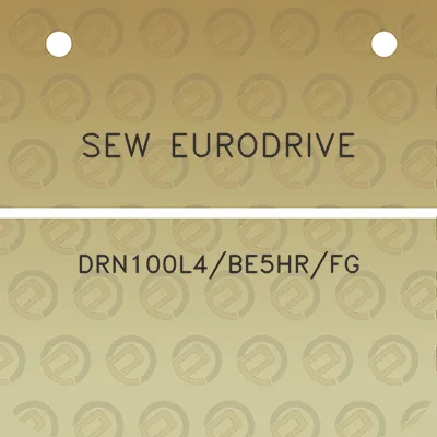 sew-eurodrive-drn100l4be5hrfg