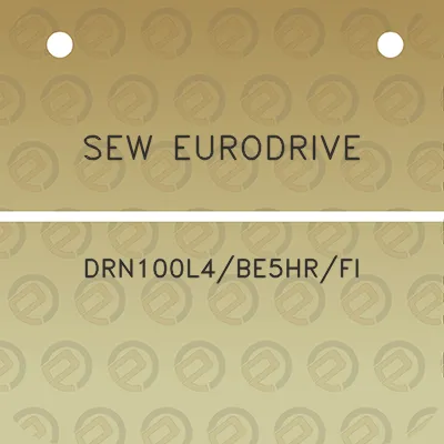 sew-eurodrive-drn100l4be5hrfi