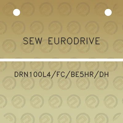 sew-eurodrive-drn100l4fcbe5hrdh