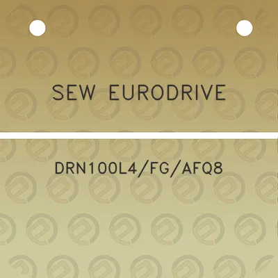 sew-eurodrive-drn100l4fgafq8