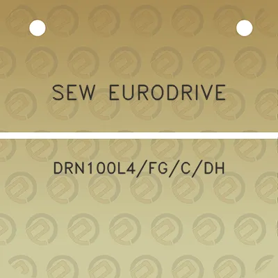 sew-eurodrive-drn100l4fgcdh