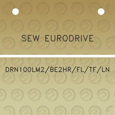 sew-eurodrive-drn100lm2be2hrfltfln