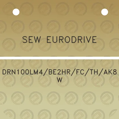 sew-eurodrive-drn100lm4be2hrfcthak8w