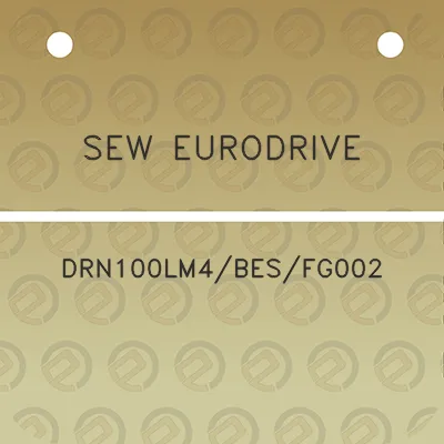 sew-eurodrive-drn100lm4besfg002