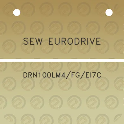 sew-eurodrive-drn100lm4fgei7c